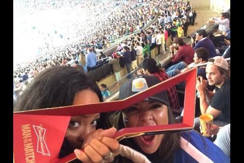Rihanna in the frame